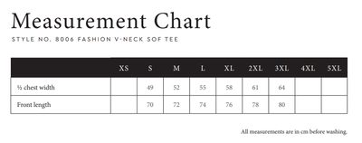 8006 size guide