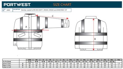 S463 size guide