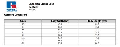 0R180L0 size guide