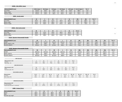 Page 3 size guide