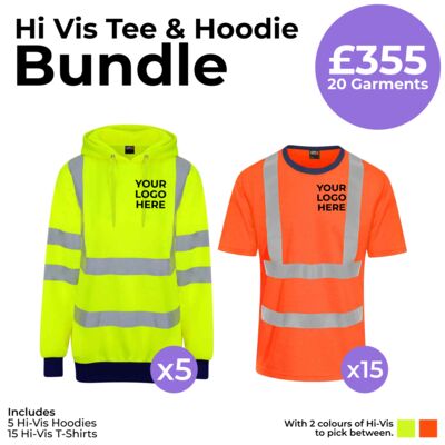 5 Hi Vis Hoodies and 15 Hi Vis Tees Thumbnail